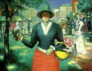 Kazimir Malevich flower girl oil painting reproduction